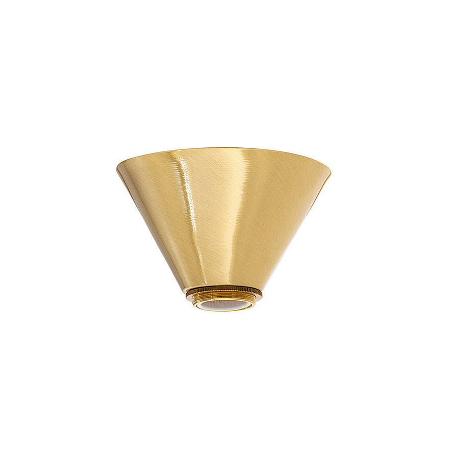 Mau 1-light ceiling light, brass