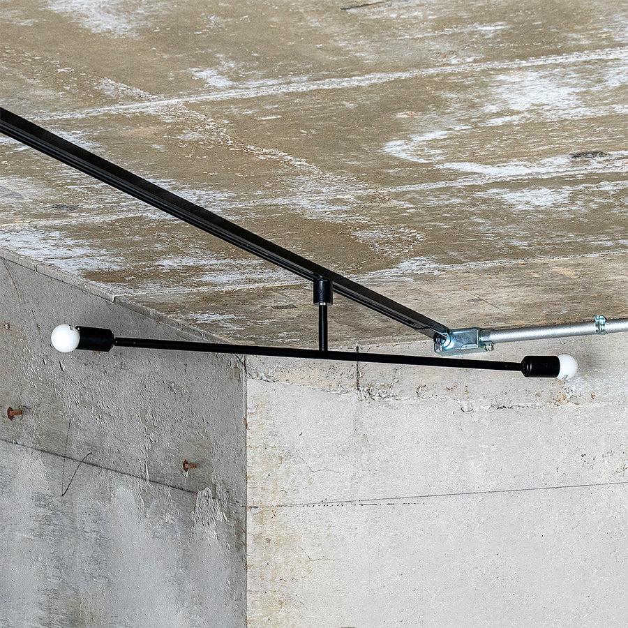 Kimric Duct S 2 Lights Black