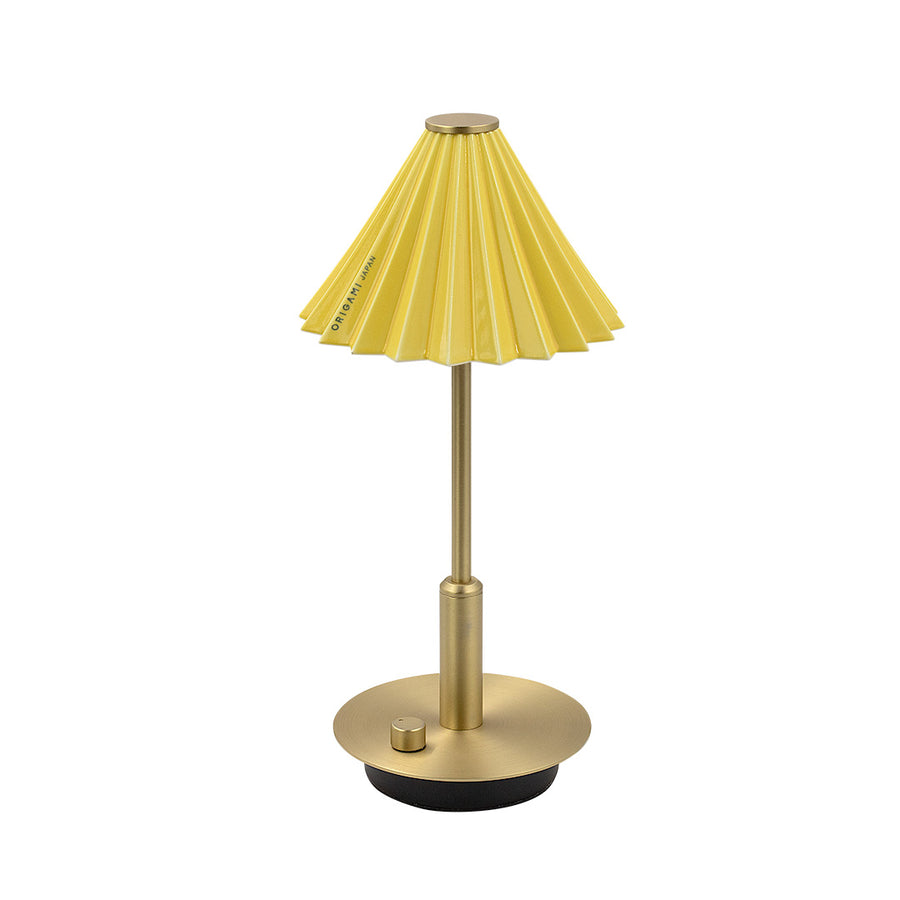 ORIGAMI LAMP ポータブル ブラス/イエロー