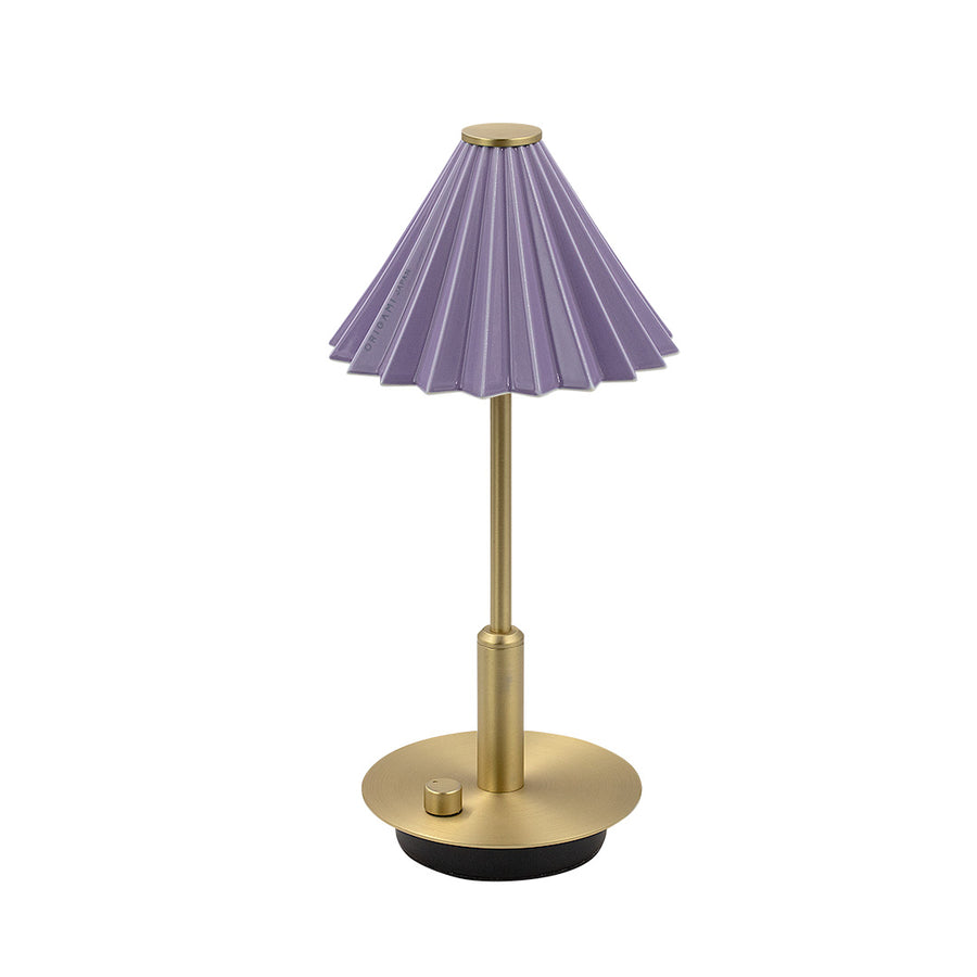 ORIGAMI LAMP Portable Brass/Purple