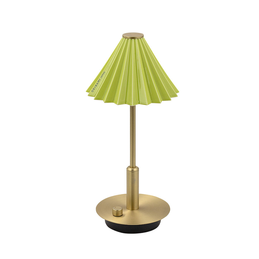 ORIGAMI LAMP ポータブル ブラス/グリーン