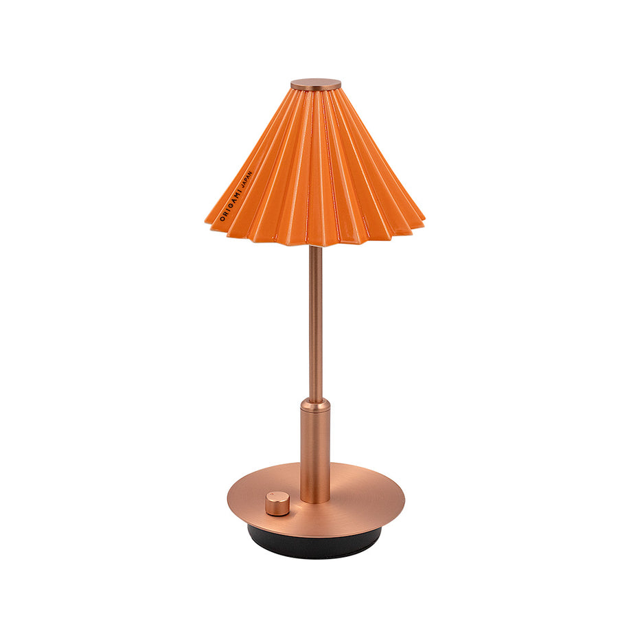 ORIGAMI LAMP ポータブル コッパー/オレンジ