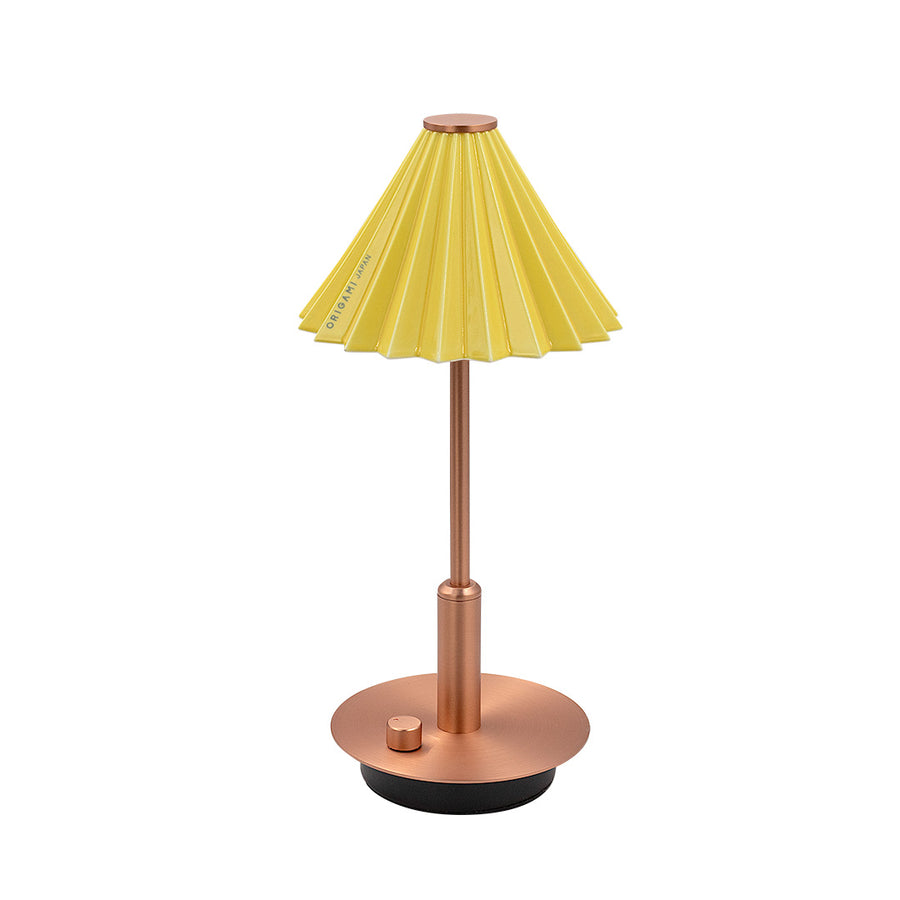 ORIGAMI LAMP ポータブル コッパー/イエロー
