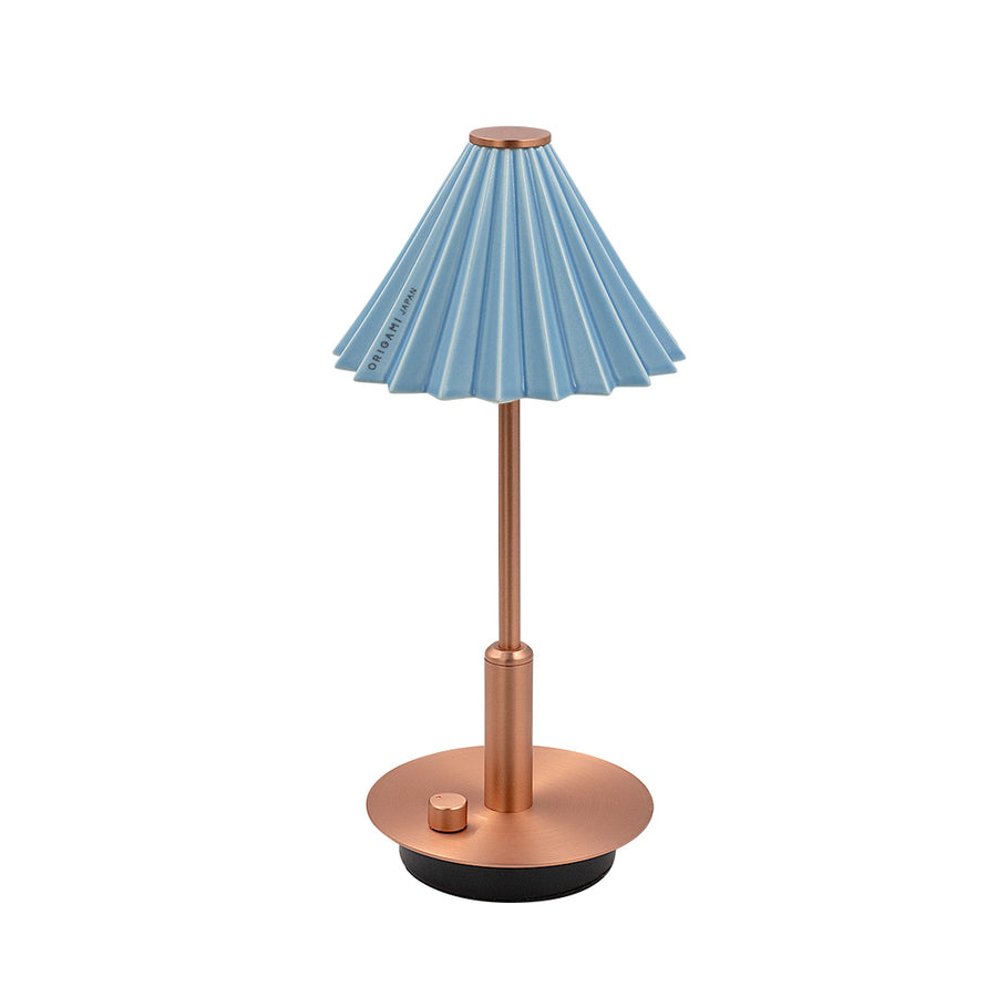 ORIGAMI LAMP ポータブル コッパー/マットブルー
