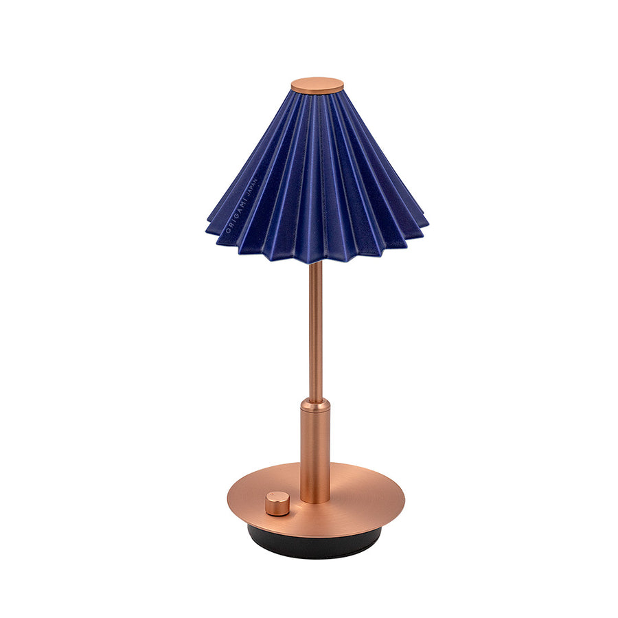 ORIGAMI LAMP ポータブル コッパー/マットネイビー