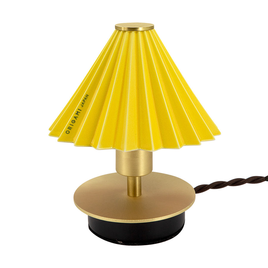 ORIGAMI LAMP TABLE MINI イエロー