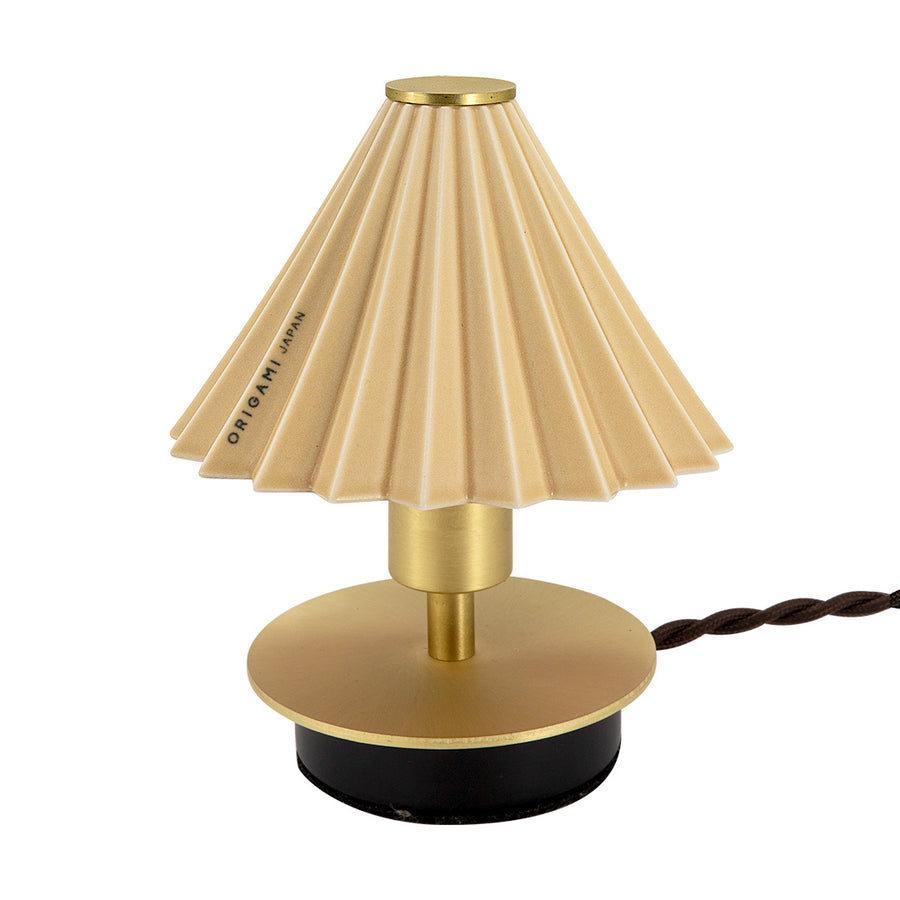 ORIGAMI LAMP TABLE MINI マットベージュ
