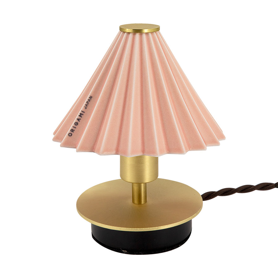 ORIGAMI LAMP TABLE MINI Matte Pink
