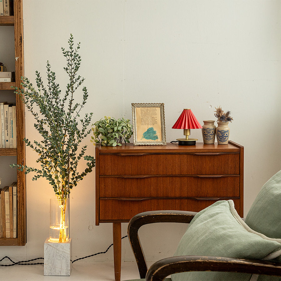 ORIGAMI LAMP TABLE MINI White