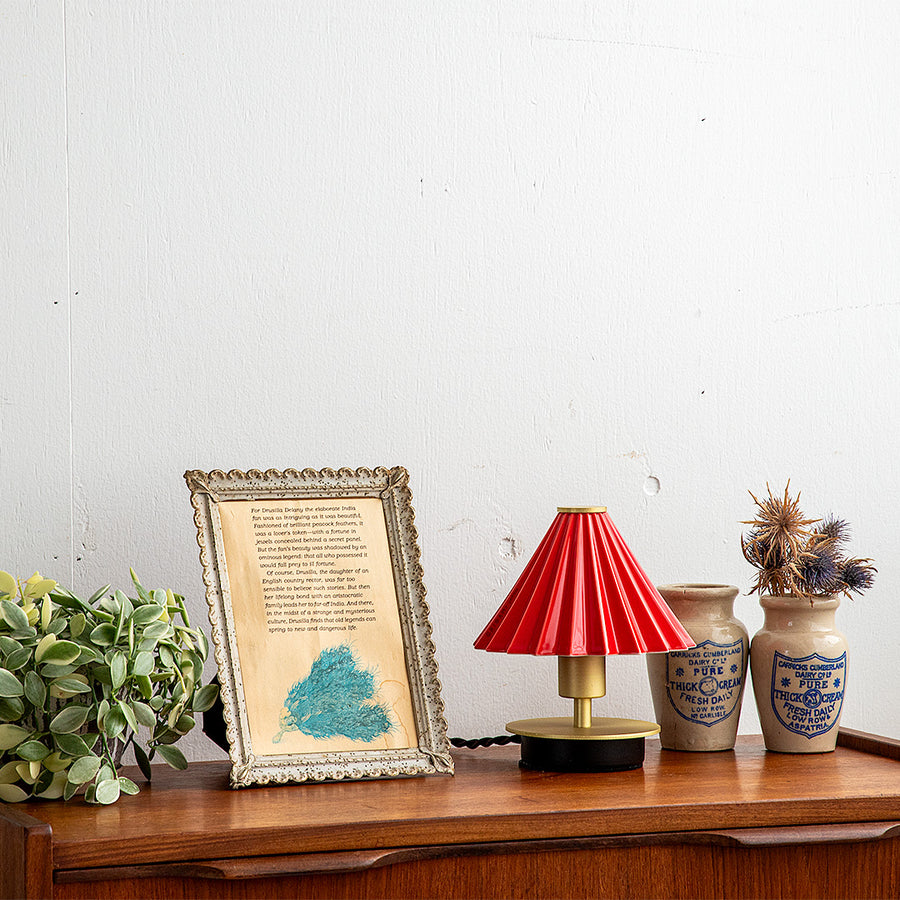 ORIGAMI LAMP TABLE MINI White