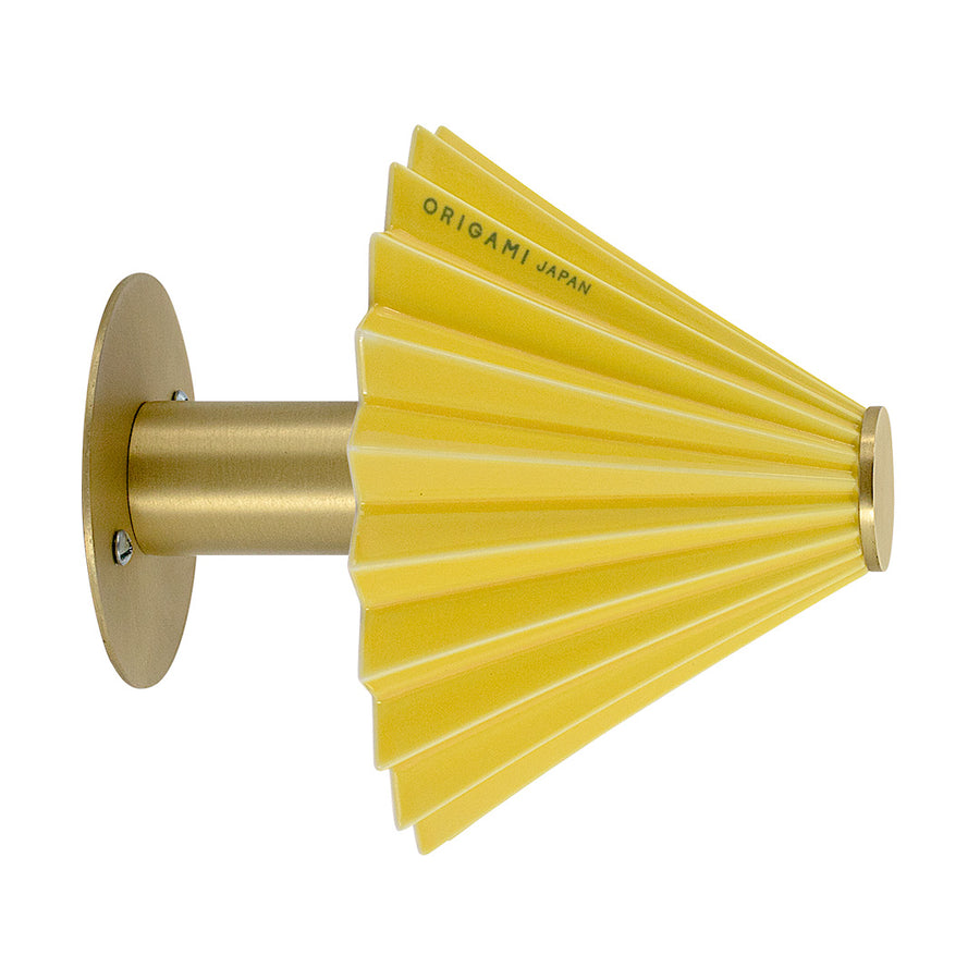 ORIGAMI LAMP BRACKET イエロー