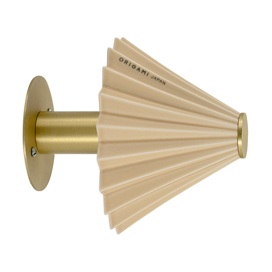 ORIGAMI LAMP BRACKET Matte Beige