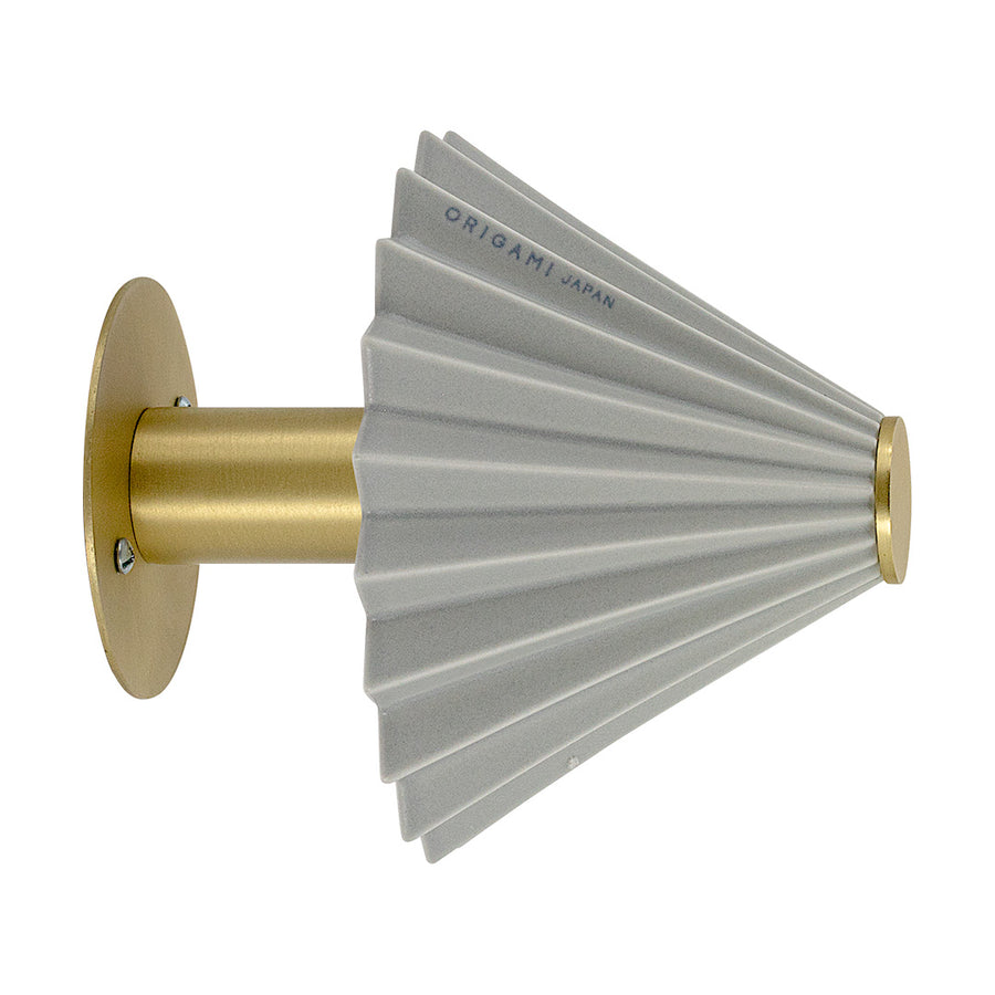 ORIGAMI LAMP BRACKET マットグレー