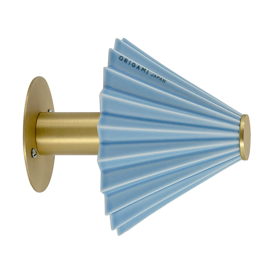 ORIGAMI LAMP BRACKET Matte Blue