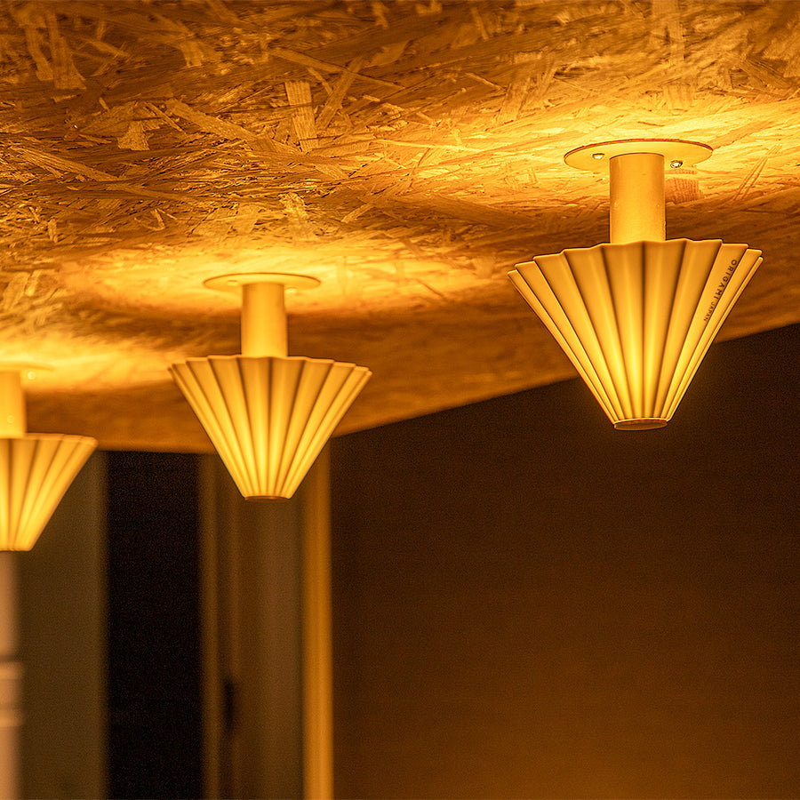 ORIGAMI LAMP BRACKET イエロー