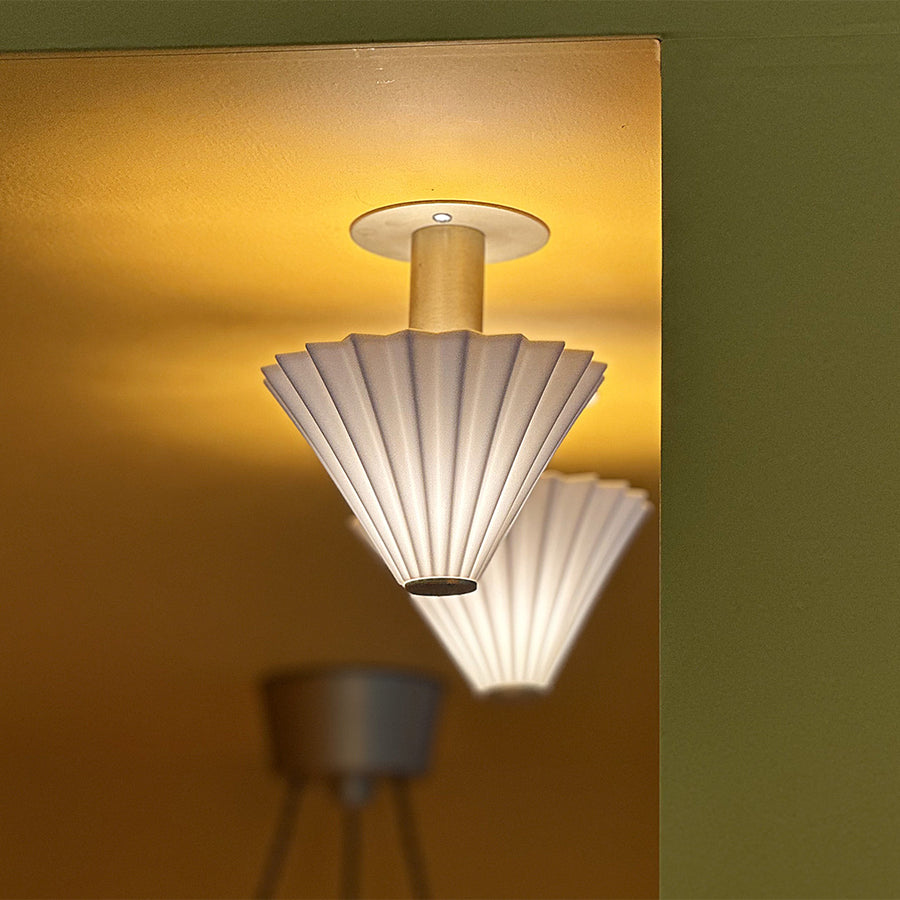 ORIGAMI LAMP BRACKET イエロー