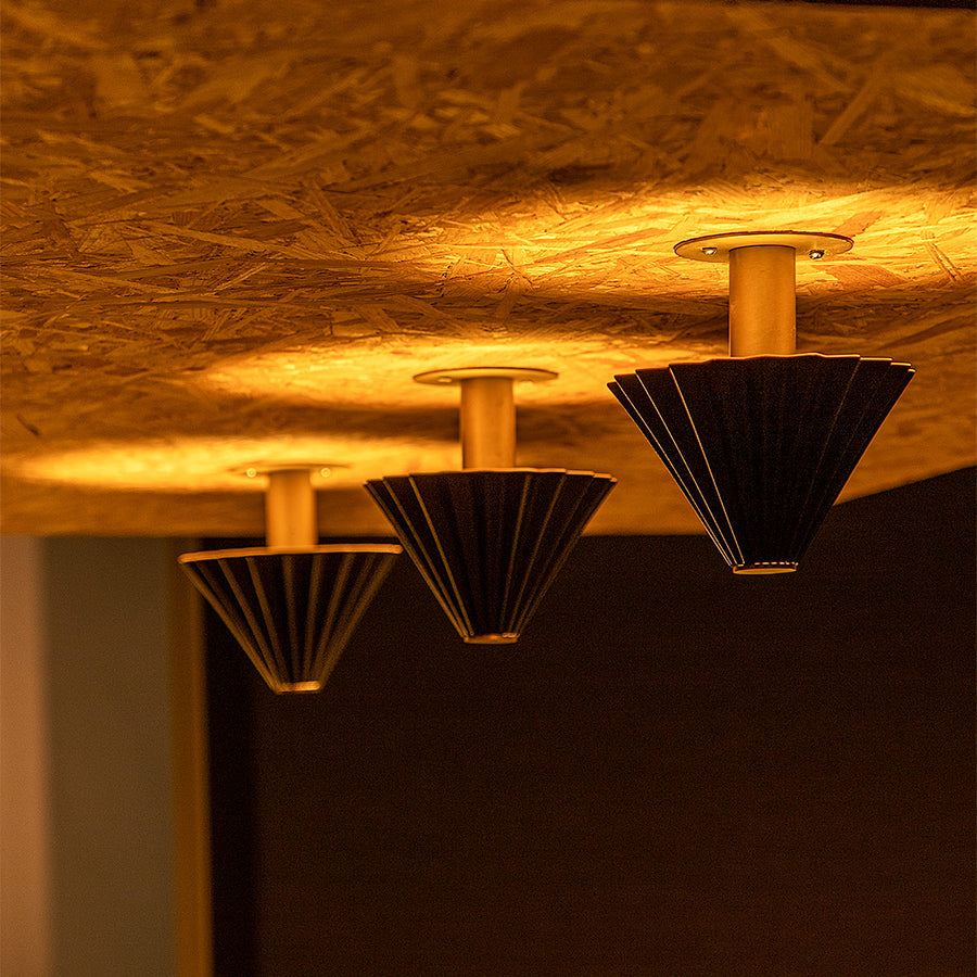 ORIGAMI LAMP BRACKET イエロー