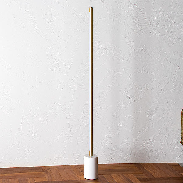 Neo Manx Floor Brass/White