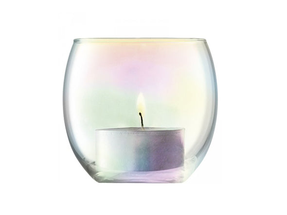 PEARL TEALIGHT HOLDER SET4