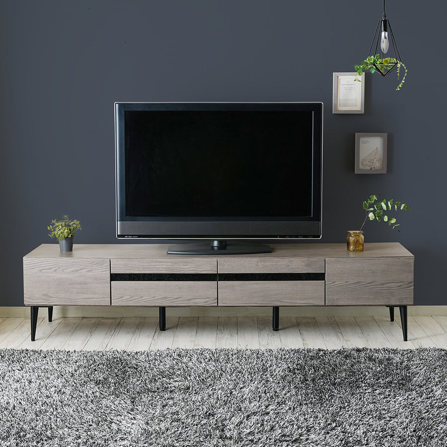 Noir TV stand, made in Japan