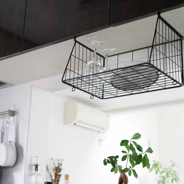 Hanging Basket Black L