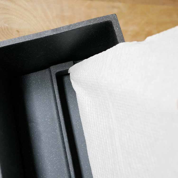 Torel Paper Towel Box, 140cm, Sand Black