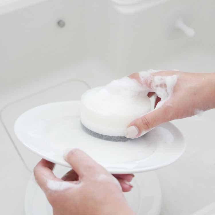 POCO キッチンスポンジ グレー