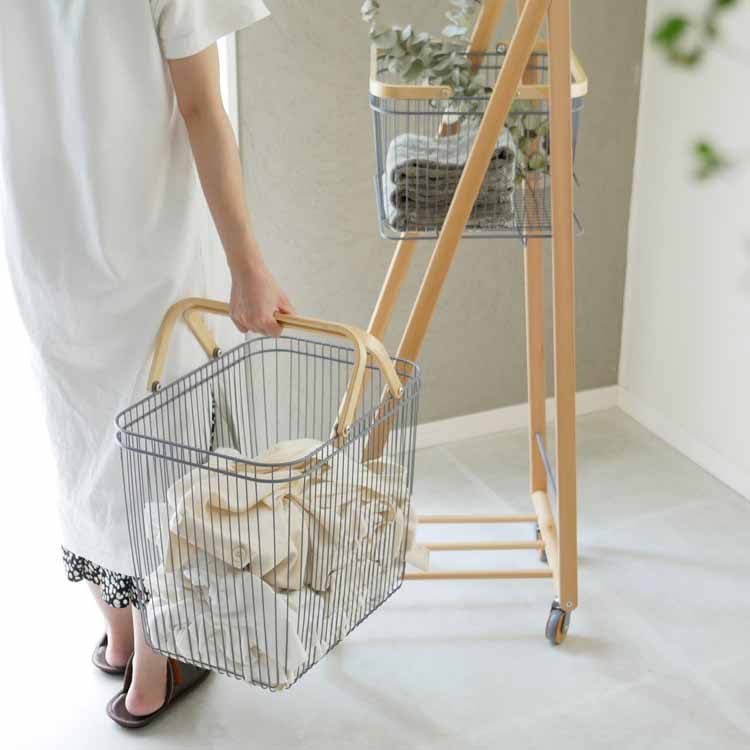 LIV CARRY BASKET WAGON L Gray