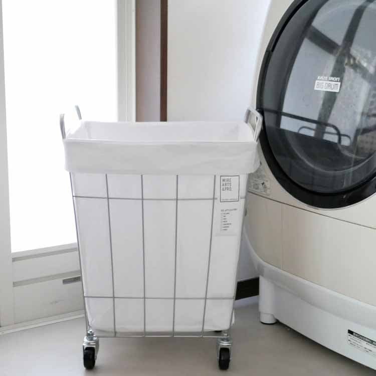 ランドリーストレージ スクエア 45Ｌ ホワイト