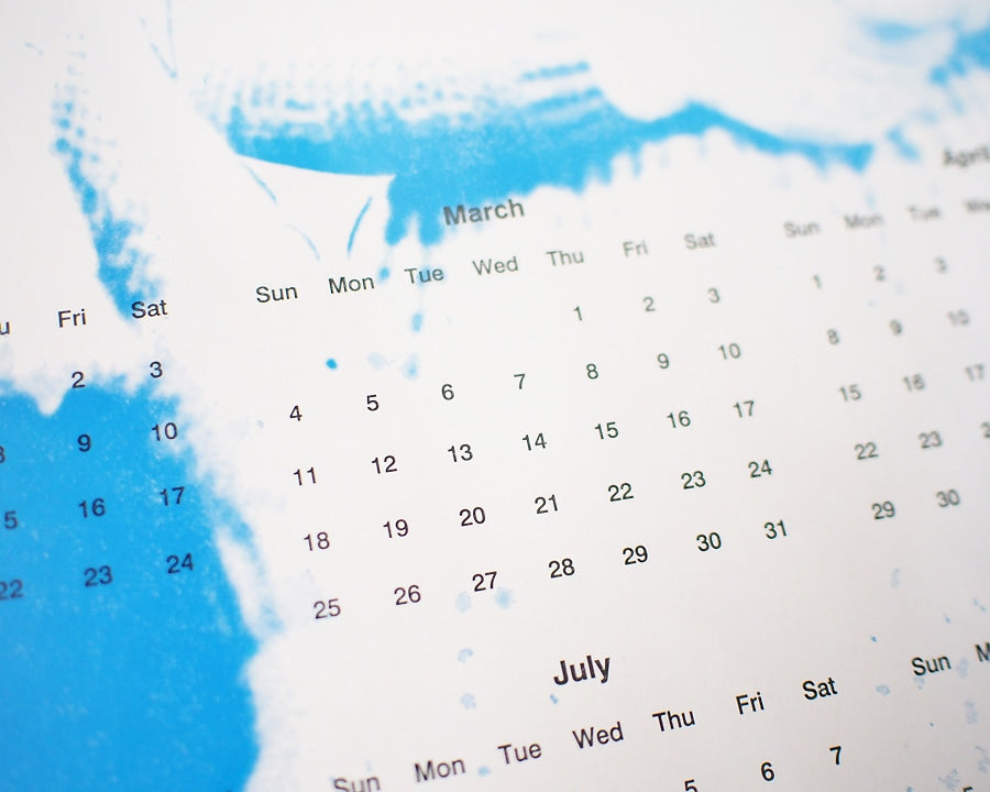 GS Rock My Gold Calendar by HOWINSKI PRINTING CO.