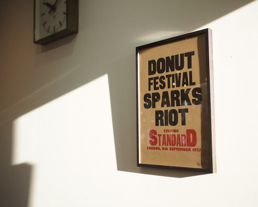 DONUT FESTIVAL POSTER ドーナッツフェスティバルポスター