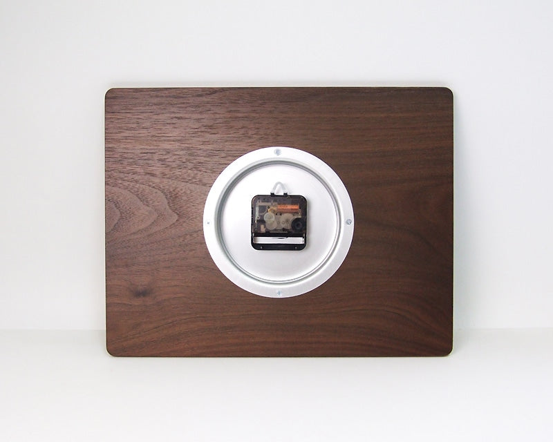 Wall Clock Walnut プライウッド ウォールクロック ウォールナット