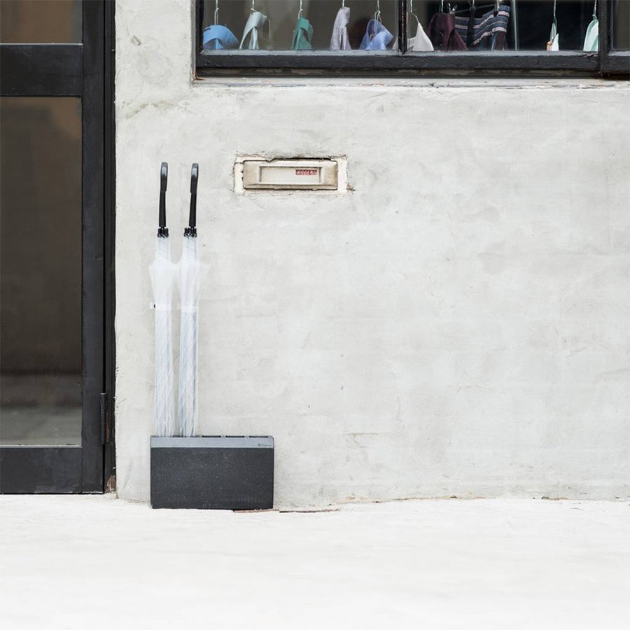 Renga Umbrella Stand, Sand Black