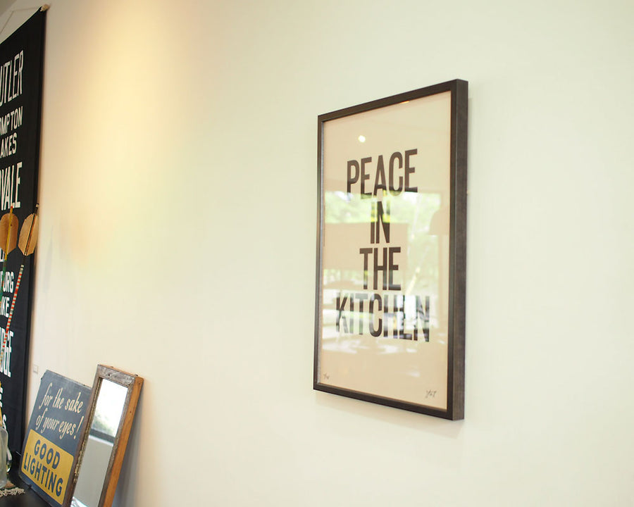 PEACE IN THE KITCHEN POSTER ピースインザキッチン ポスター