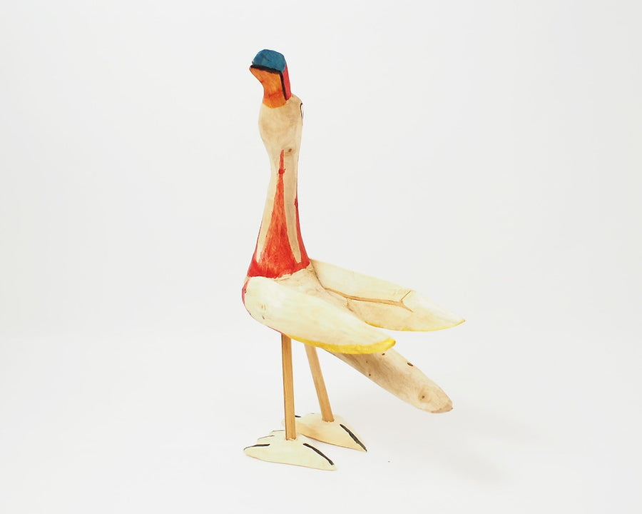 Wood Carving Bird Small ウッドカービング バードスモール