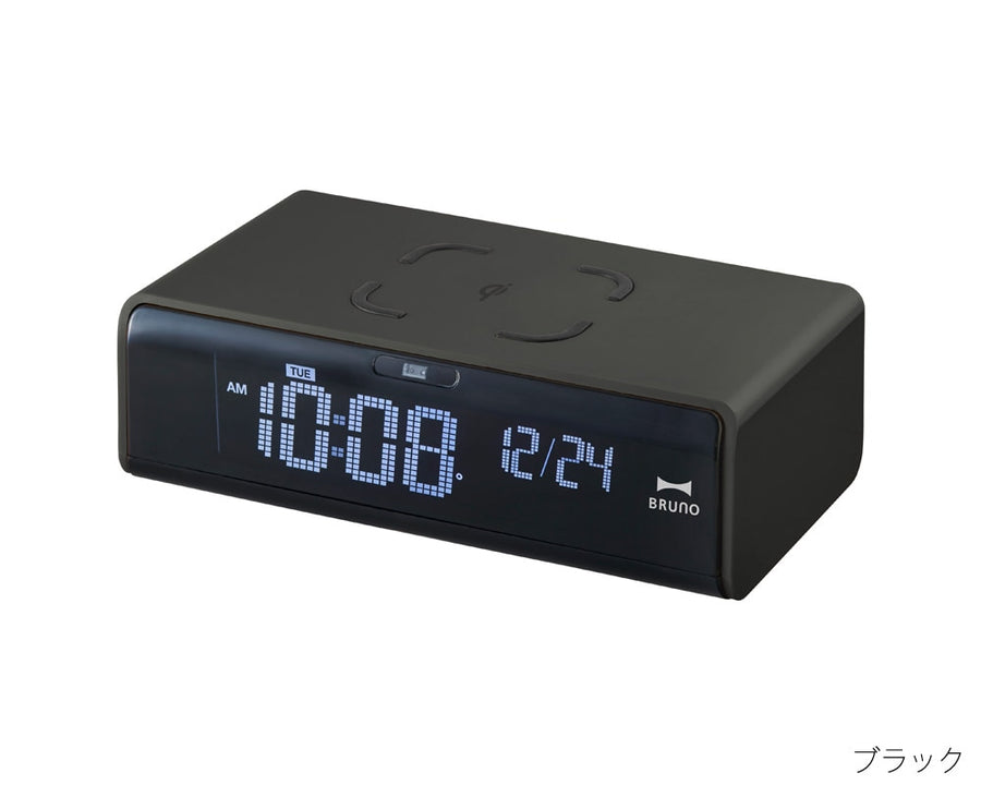 LCD DESK CLOCK LCD clock with wireless charging
