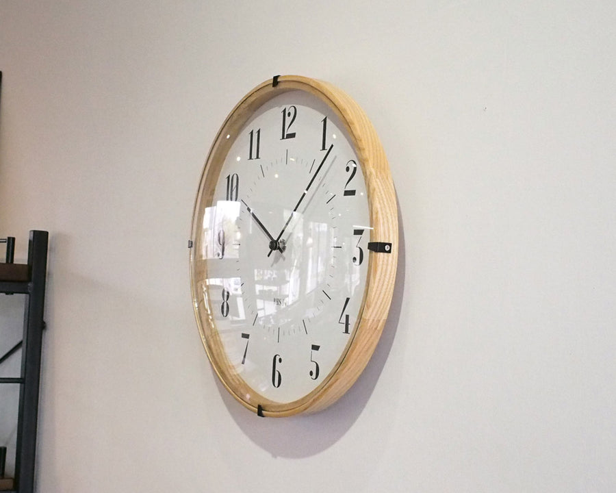BAUHAUS Fonts Wall Clock Xants バウハウスフォントウォールクロック