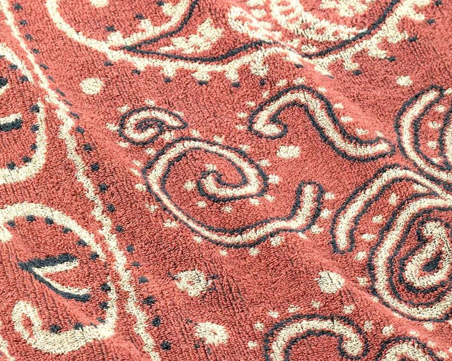 Cotton Pile Blanket Bandana RED Cotton pile blanket bandana red