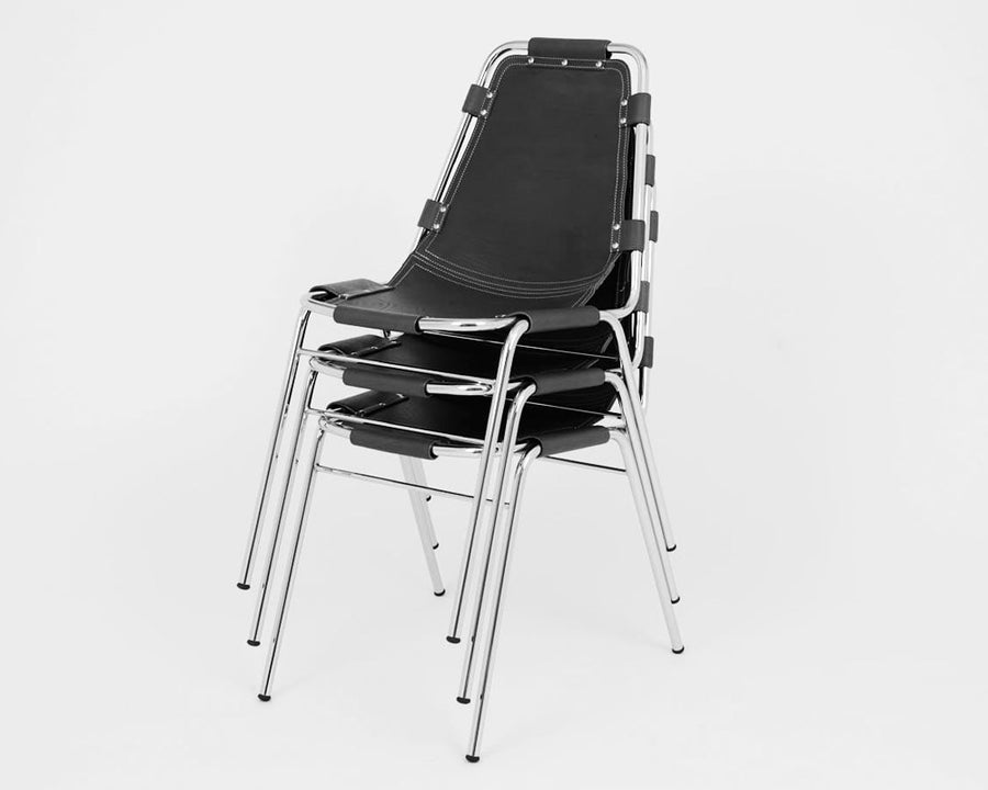 LC-01 Les Arcs Chair Black