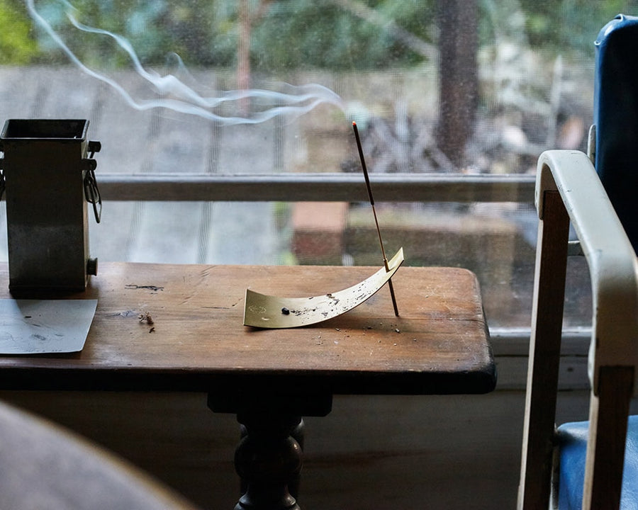 Brass Incense Stand