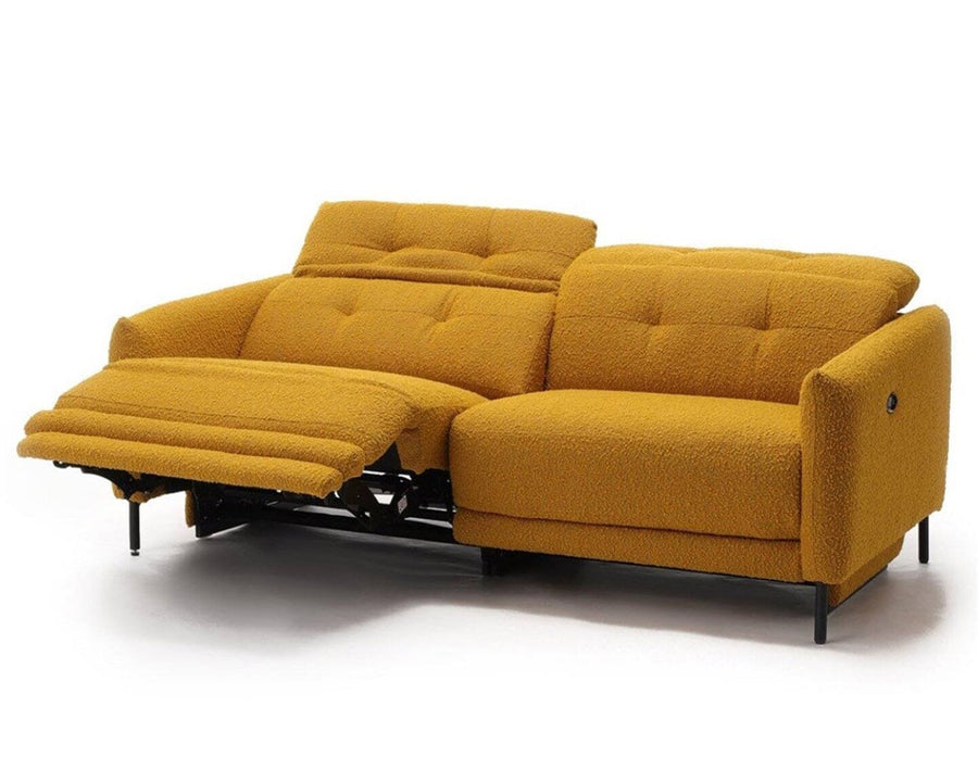 SHEFFIELD RECLINING SOFA Seafield reclining sofa, mustard