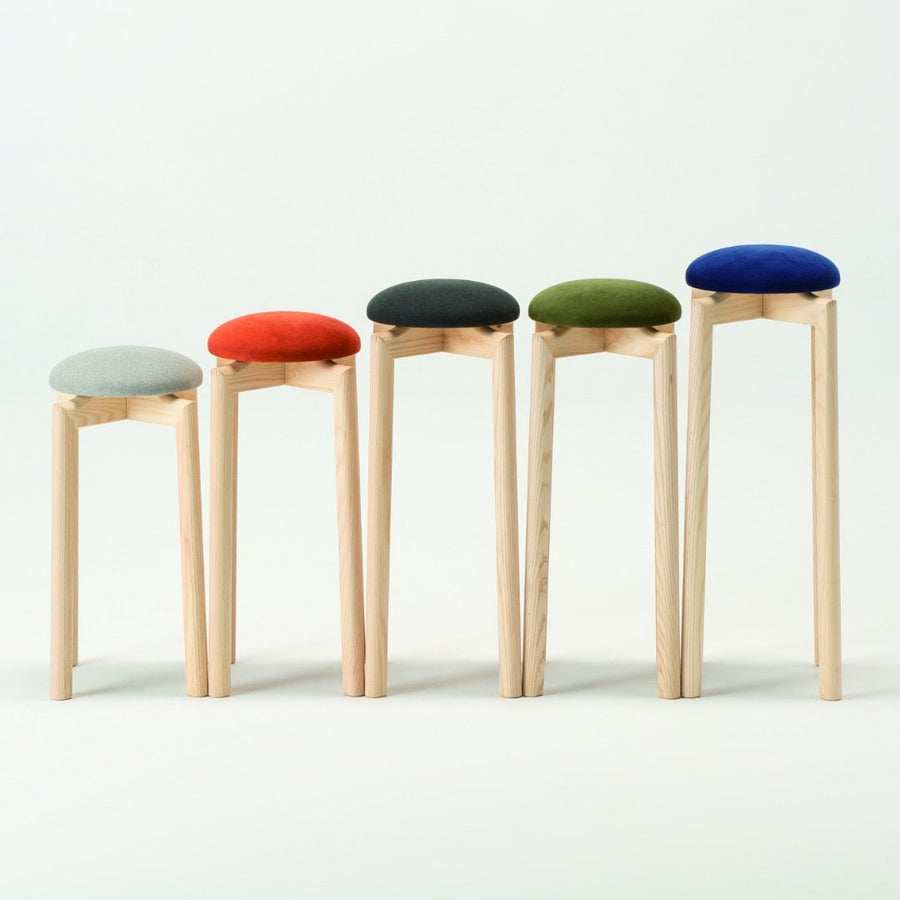 Mushroom Stool S sh550 Charcoal Gray