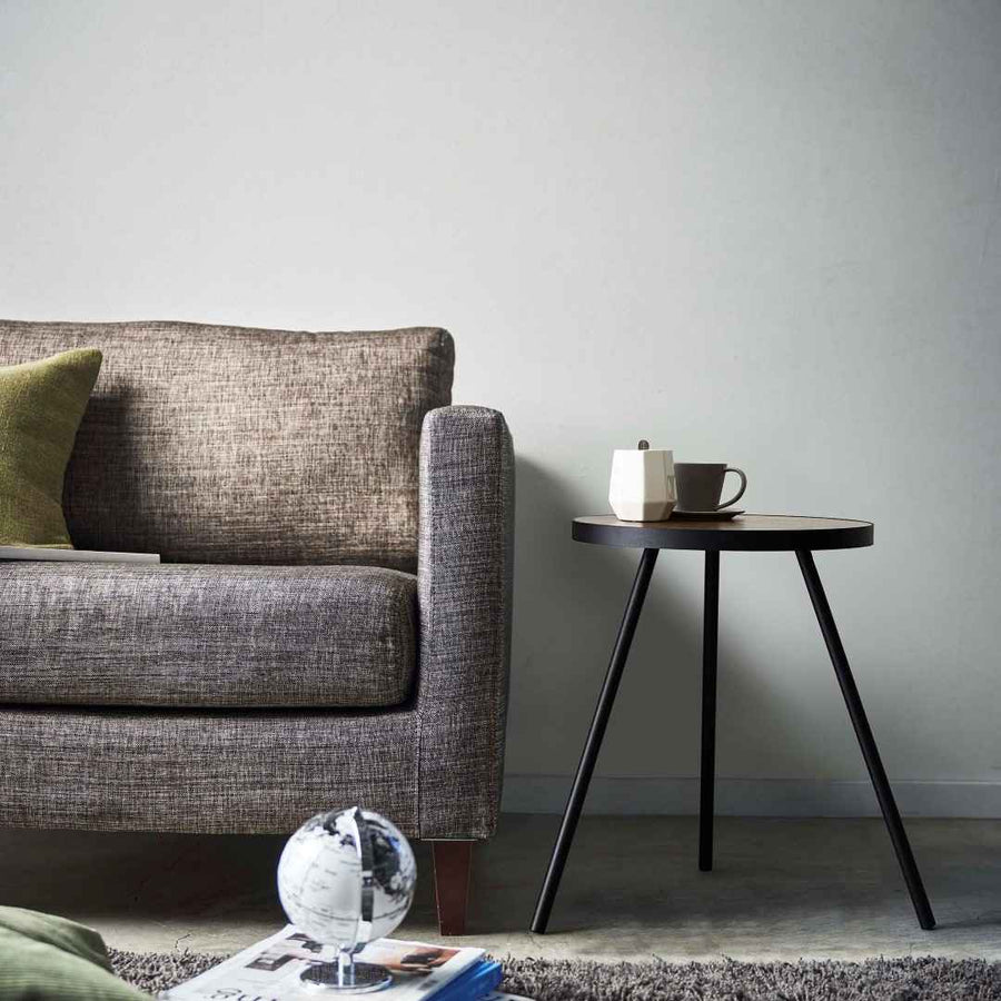tower round side table
