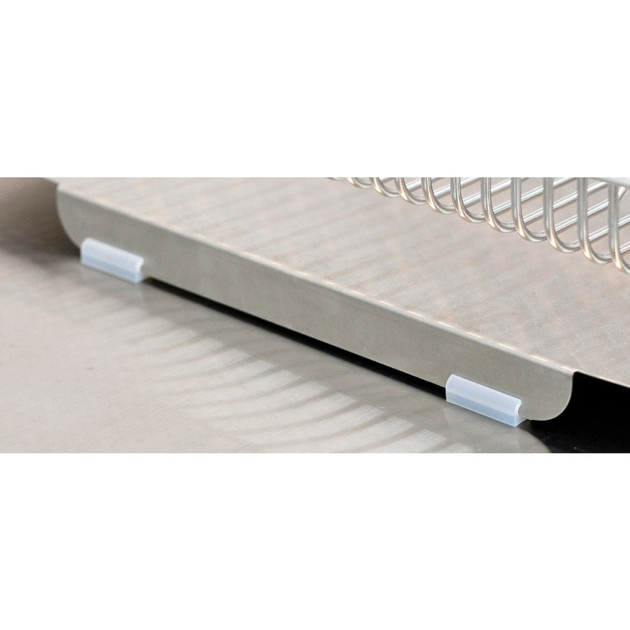 Hanauta Dish Drainer, Horizontal, Silver