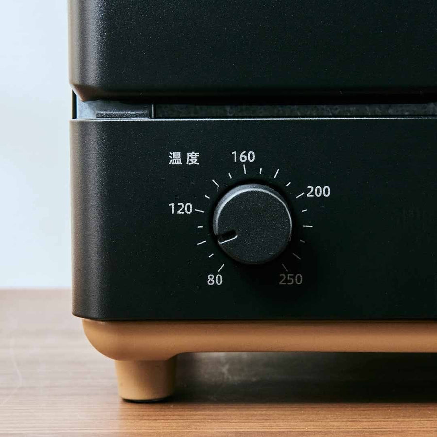 オーブントースター ブラック