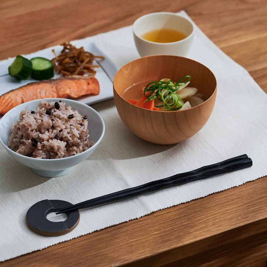 若狭食卓箸 亀甲玉虫 23cm