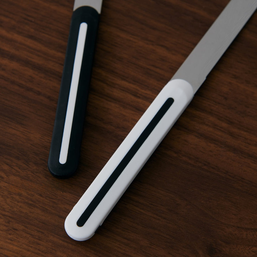 Table knife standard and long set of 2