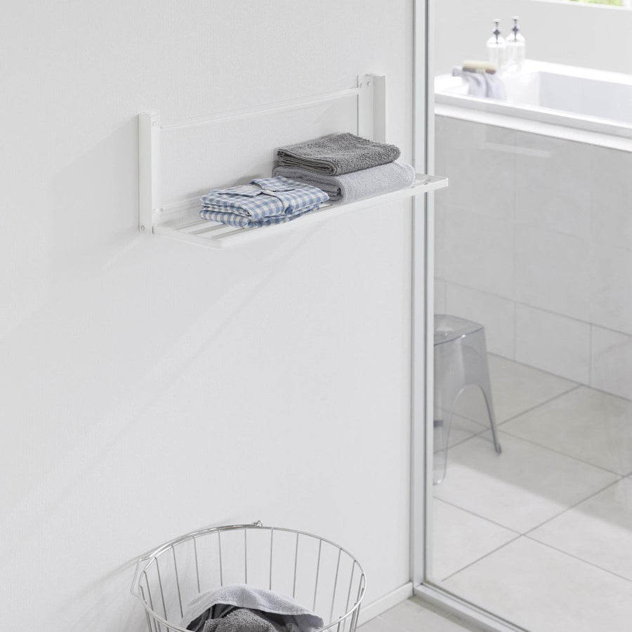 Tower Wall Folding Bath Towel Rack for Plasterboard Walls