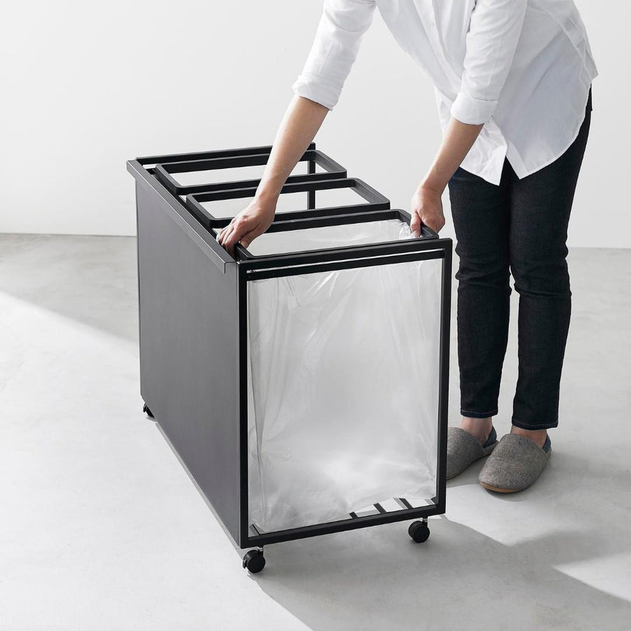 Tower Blindfolded Dust Sorting Wagon, 45L, 3 Compartments