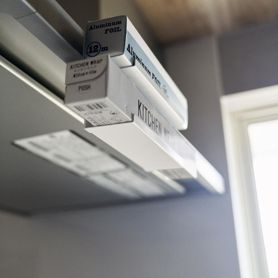 Tower Range Hood Side Wrap Storage